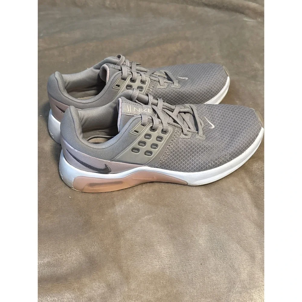 Nike‎ Air Max Bella TR 4 Womens Training Shoes Grey Rose Gold CW3398-004 Size 6